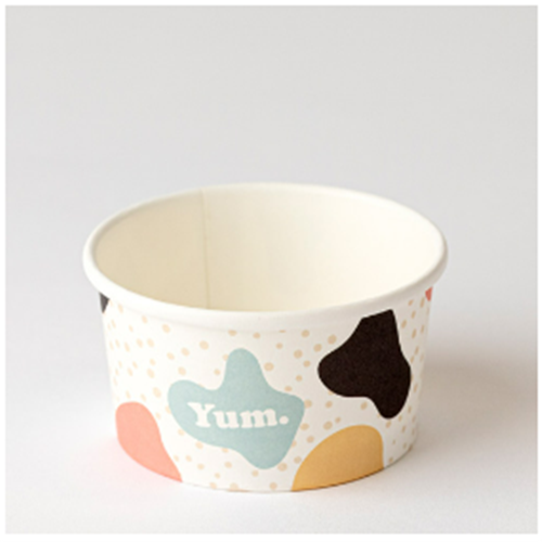 YUM 1000 x 2OZ PRINTED ECO GELATO CUPS*
