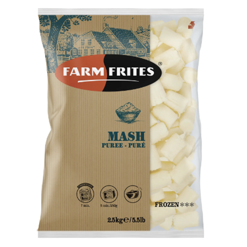 FARM FRITES 4 x 2.5KG FROZEN POTATO MASH