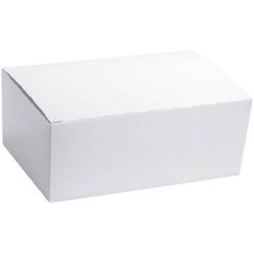 FPA 250 X SMALL SNACK BOX PLAIN WHITE (175x105x57)
