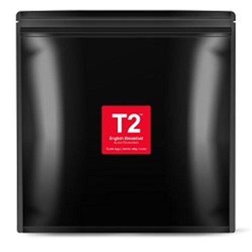 T2 200PK ENGLISH BREAKFAST BIO FOIL TEABAG
