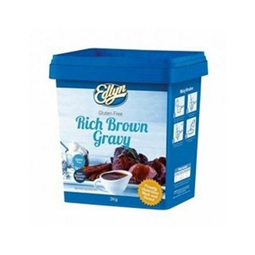 EDLYN 2KG GF RICH BROWN GRAVY MIX