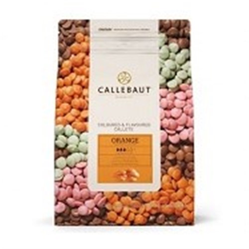 CALLEBAUT 2.5KG ORANGE CALLETS*