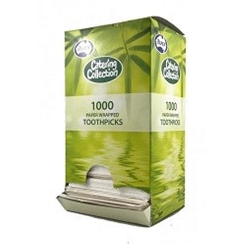 AB ALPEN x1000 INDIVIDUALLY WRAPPED ROUND TOOTHPICK*