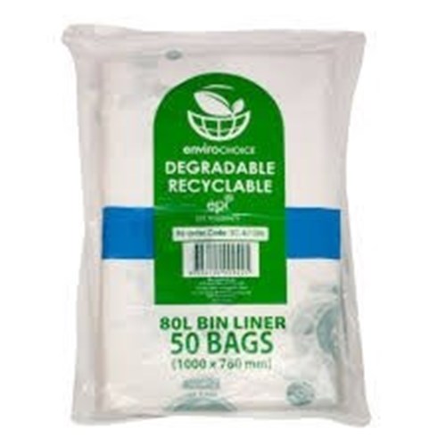 FPA 250 X 80LT BIN LINER OXO BIODEGRADABLE