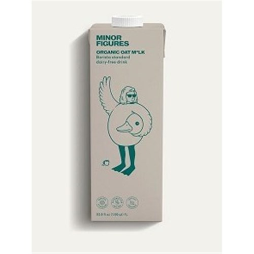 MINOR FIGURES 6 x 1LT ORGANIC OAT MILK