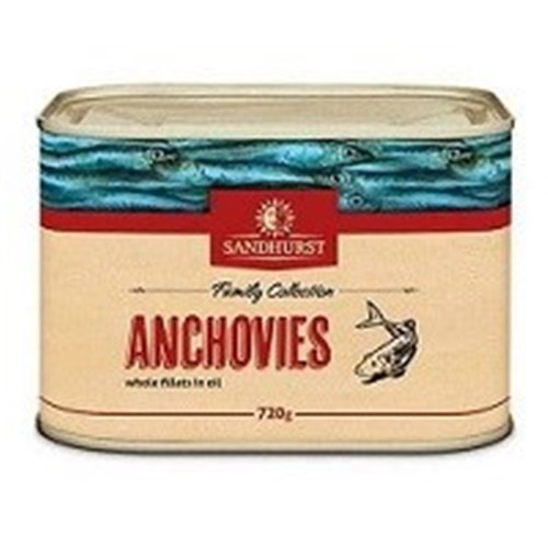 SF 720G ANCHOVIES FILLETS IN OIL