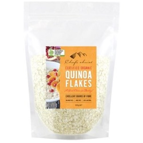 CHEFS CHOICE 300G ORGANIC QUINOA FLAKES