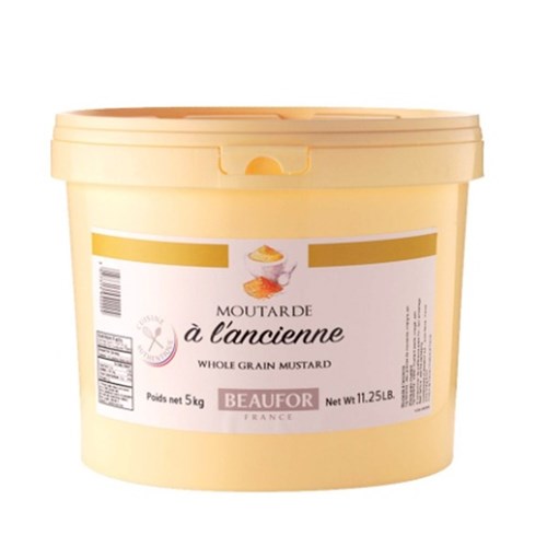 FM 5KG BEAUFOR WHOLEGRAIN MUSTARD BUCKET