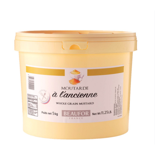 FM 5KG BEAUFOR WHOLEGRAIN MUSTARD BUCKET