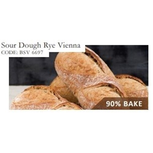 LAURENT 595G x 12 SOURDOUGH RYE VIENNA