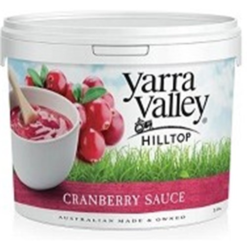 YV 2.25KG HILLTOP CRANBERRY SAUCE