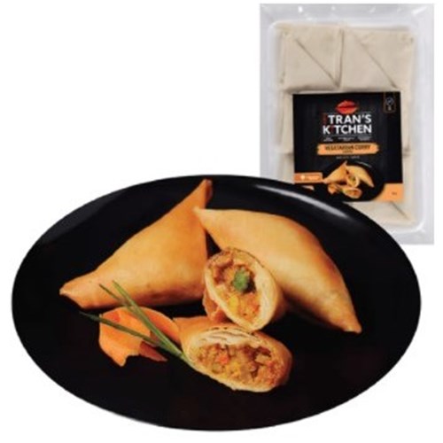 MRS TRANS 360G VEGATARIAN CURRY SAMOSAS 30gx12pcs