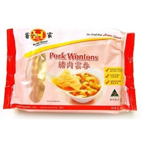 HAKKA 450G PORK WONTON DUMPLINGS*