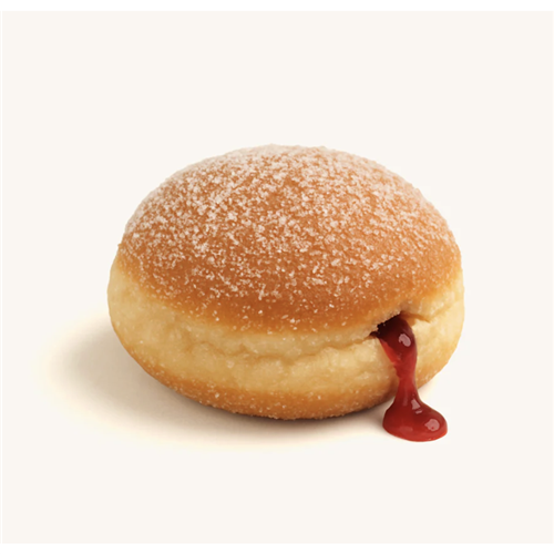 LAURENT 95G x 55 JAM DONUT STD FULL BAKED