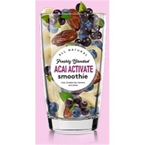 SERIOUS SMOOTHIES 12x180G ACAI ACTIVATE MIX
