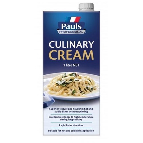 PAULS PROFESSIONAL 1LT UHT CULINARY CREAM