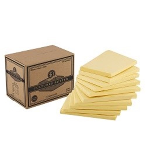ST DAVID 10x1KG UNSALTED CULTURED BUTTER SHEETS