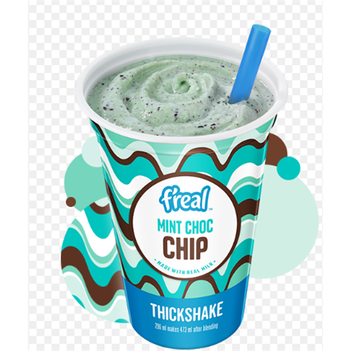 F'REAL 296MLx10 MINT CHOC THICKSHAKE