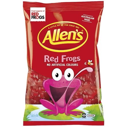 ALLENS 1.3KG RED FROGS*