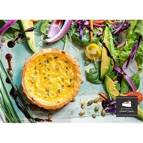 PRIESTLEYS 12 X 110G PUMPKIN & CHIVE QUICHE