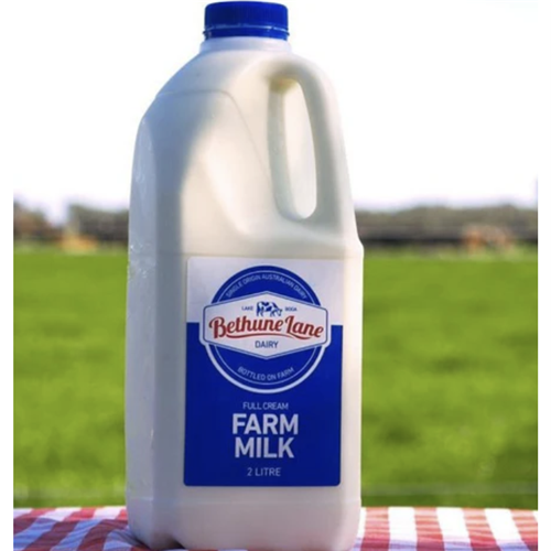 BETHUNE 2LT x 6 FULL CREAM HOMOGENIZED MILK*