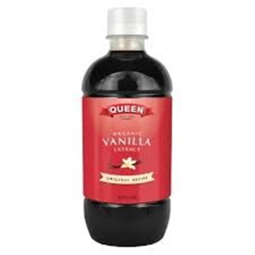 QUEEN 500ML GF ORGANIC VANILLA EXTRACT
