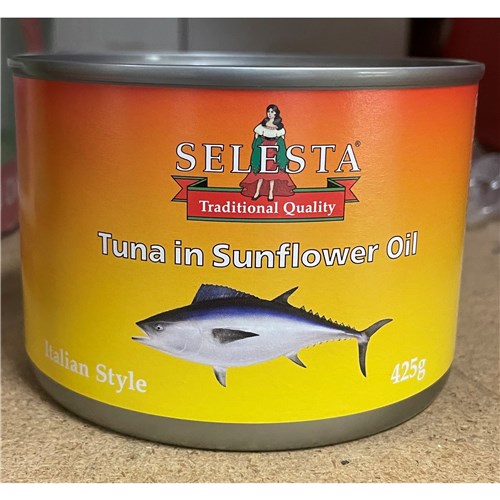 SELESTA 425G TUNA CHUNKS IN OIL