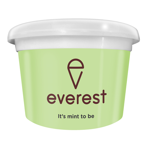 EF 120MLx24 IT'S MINT TO BE SPOON IN LID DIXIE