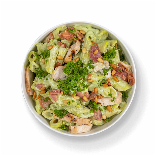 SIMPLY TASTY 300G CHICK PASTA &AVO DRESSING SALAD*
