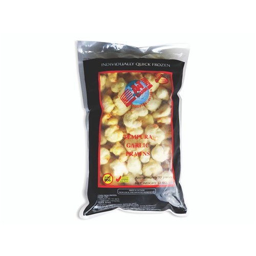 A&T 1KG TEMPURA GARLIC PRAWNS*