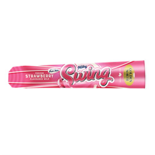 GOLDEN NORTH 110MLx24 GF STRAWBERRY MILKY SWING