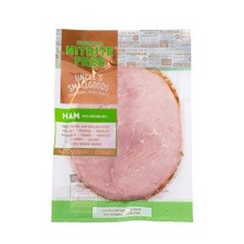 UNCLE RETAIL 14x150G SLICED HAM (NITRATE FREE)*