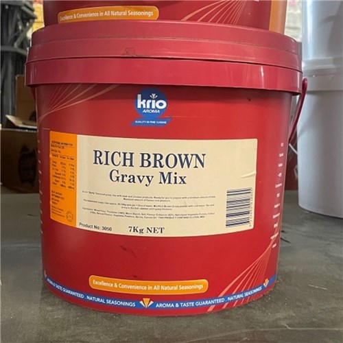 KRIO KRUSH 7KG RICH BROWN GRAVY MIX*