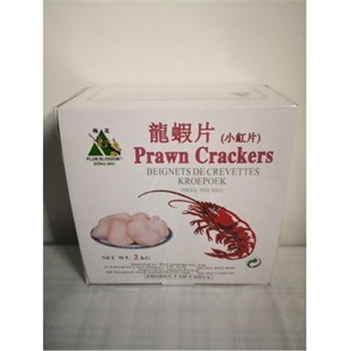 PLUM BLOSSOM 2KG PRAWN CRACKERS*