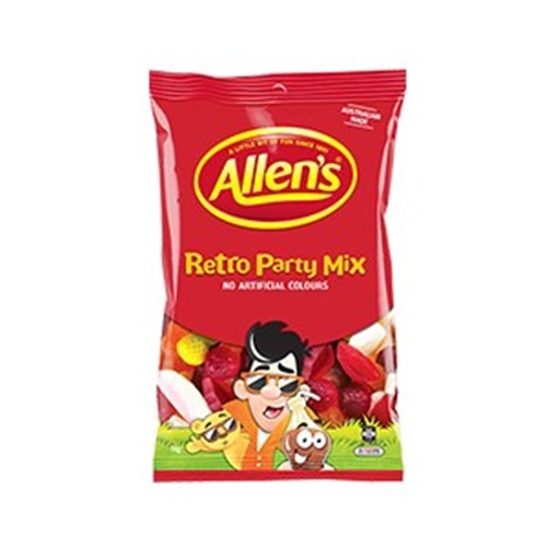 ALLENS RETRO PARTY MIX LOLLIES 1KG*