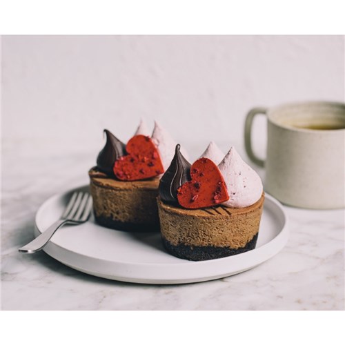 SBN (6) GF REG RASPBERRY CHOCOLATE CHEESECAKE*