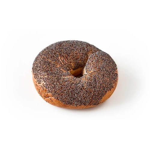 NY 120G x 16 POPPYSEED BAGEL FULLY  BAKED