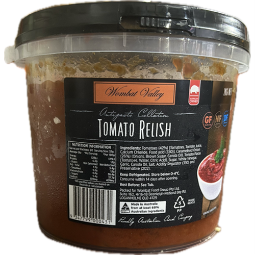 WOM 2KG TOMATO RELISH