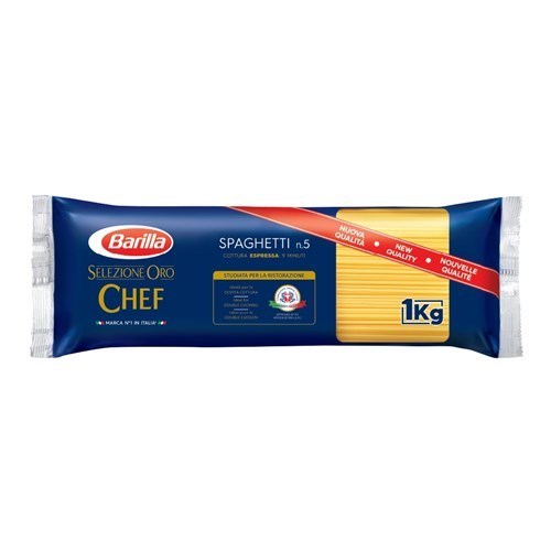 BARILLA 12x1KG CHEF RANGE SPAGHETTI