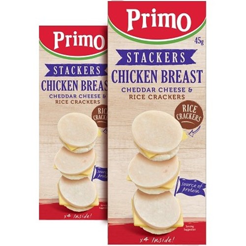 PRIMO 50Gx7 CHICKEN RICE CRACKER STACKERS