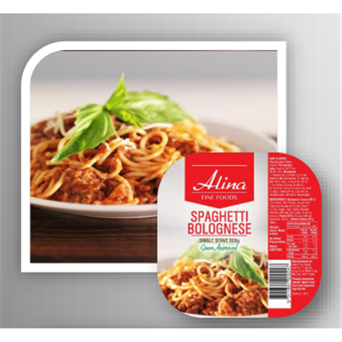ALLIED CHEFS 200G X 24 ALINA SPAGHETTI BOLOGNESE