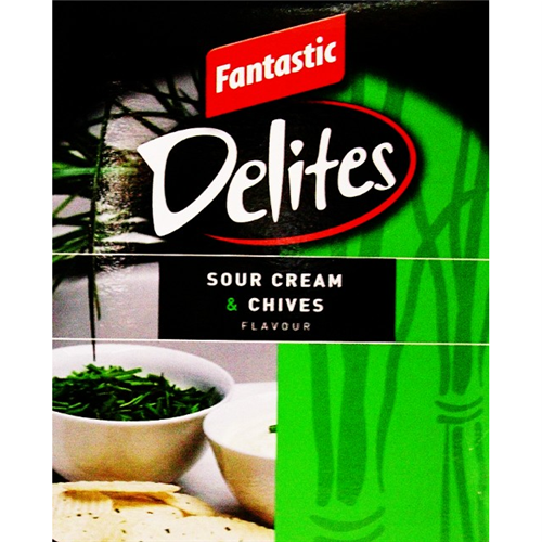 SR 20G X 36 FANTASTIC DELITES SOUR CREAM & CHIVES