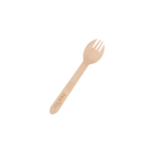ANCHOR SPORKS WOODEN CUTLERY x 100
