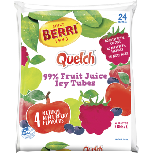 BERRI 24x6x70ML QUELCH BERRY PK 8361