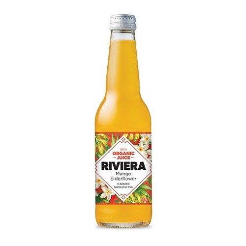 RIVIERA 330MLx18 MANGO ELDERFLOWER