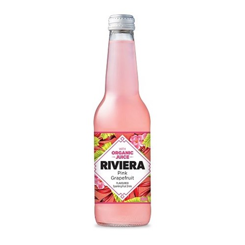RIVIERA 330MLx18 PINK GRAPEFRUIT
