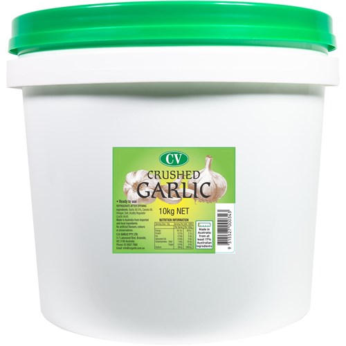 CV 10KG CRUSHED GARLIC