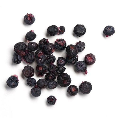 INSPIRED 100GM FREEZE DRIED WHOLE BLUEBERRIES 