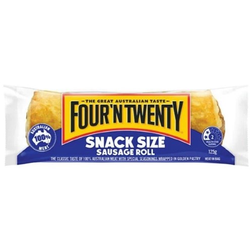 FNT 1217 125G x 24 SNACK SAUSAGE ROLL