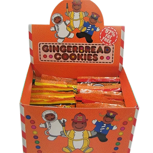 GOLDEN VINES 35G x 24 GINGERBREAD COOKIES